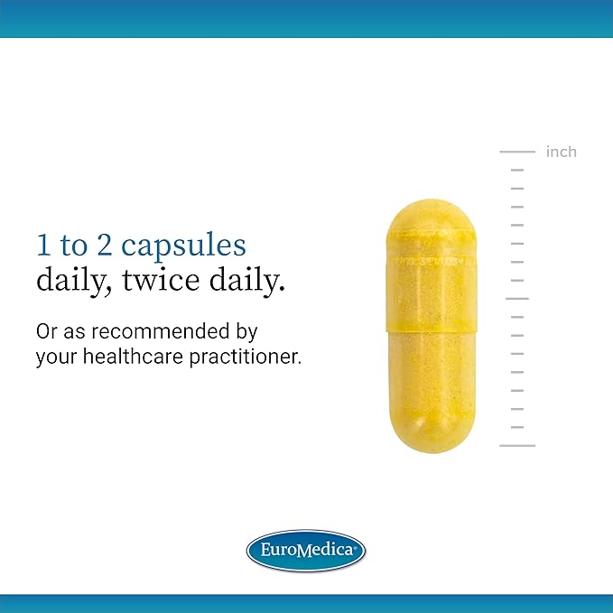 Euromedica ArthoMed - 60 Capsules - Clinically Studied Boswellia & Curcumin, Devil’s Claw - Joint & Spine Health, Cartilage Formation, Flexibility, Comfort - 30 Servings