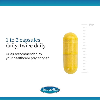 Euromedica ArthoMed - 60 Capsules - Clinically Studied Boswellia & Curcumin, Devil’s Claw - Joint & Spine Health, Cartilage Formation, Flexibility, Comfort - 30 Servings