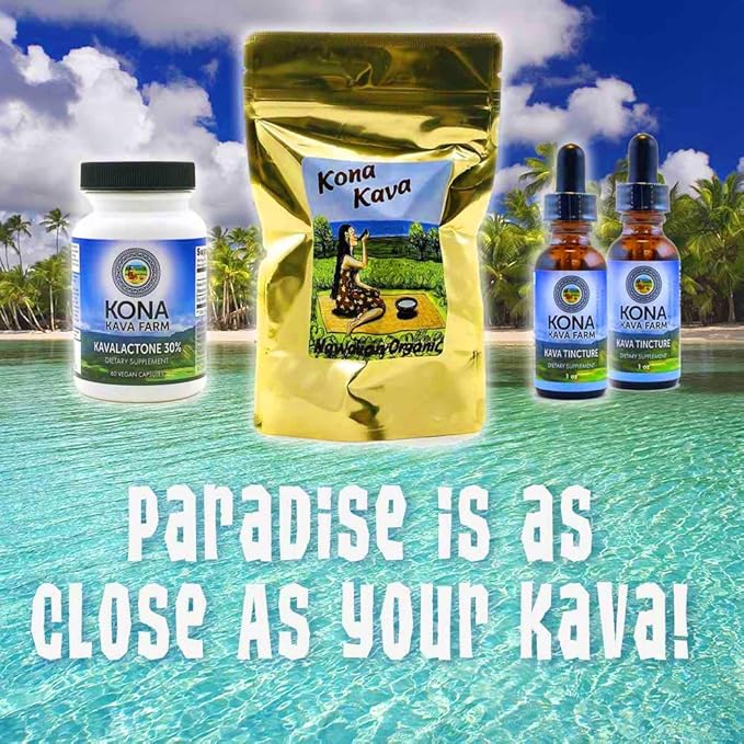 30% Kavalactone Kava Extract Capsules (60 Capsules)