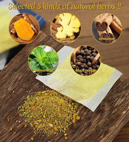 60 Premium Anti-Inflammaherb Tea Bags, Made with 100% Natural Herb Ingredients, Turmeric, Ginger, Ceylon Cinnamon, Peppermint, Black Pepper, No Additives & Caffeine Free.