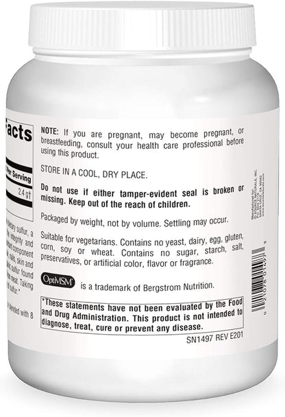Source Naturals MSM (Methylsulfonylmethane) Net WT. 35 Ounce (1,000 Grams) - Powder