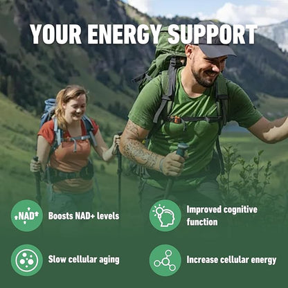 Airboy Liposomal Nicotinamide Riboside 900 mg, NAD Supplement with Resveratrol,NMN Alternative NAD Booster Support Anti-Aging, Energy, Focus - 80 Capsulesx 2 Pack
