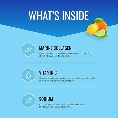 Approved Science Collagen Pills - Absorbable Marine Collagen Types I and III - 360 Tablets - Healthy Hair and Skin - Vitamin C, Sodium, and Bioperine for Fast Results - Non-GMO, Made in USA