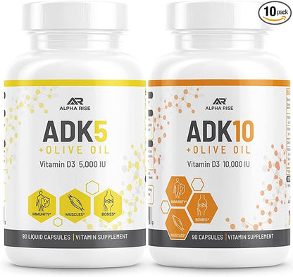 ADK 5 Vitamin Supplement + ADK 10 Vitamin Supplement