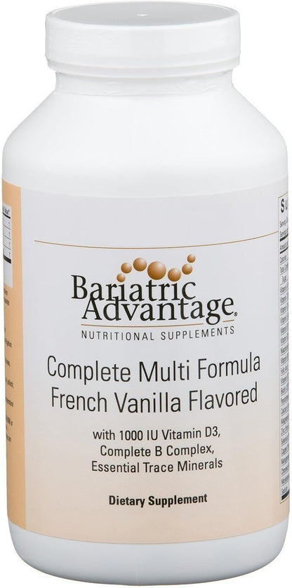 Bariatric Advantage Essential Multivitamin Without Iron - 200 DV of Key Nutrients - Trace Mineral Support* - Multivitamins for Bariatric Patients - Berry - 60 Tablets