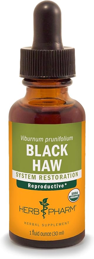 Herb Pharm Certified Organic Black Haw Liquid Extract - 1 Ounce