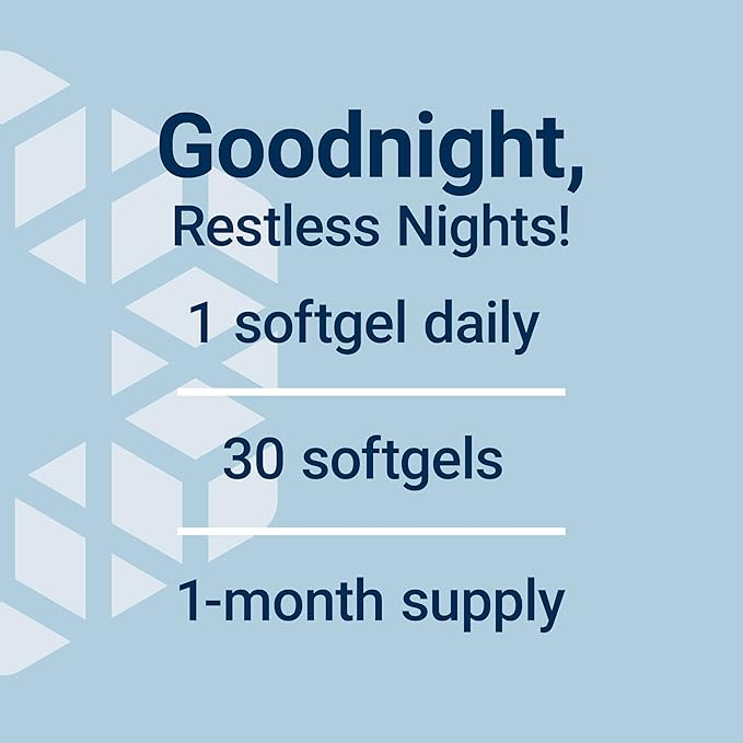 Life Extension Serene Sleep – Ashwagandha, Black Cumin – Sleep Supplement, Calm, Relaxation, Sleep Support Without Melatonin – Once-Daily, Gluten-Free, Non-GMO – 30 Softgels
