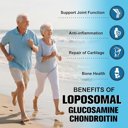 Glucosamine Chondroitin MSM Collagen, 3000MG HSA FSA Eligible Items Only List - Joint Supplements for Men & Woman, Hsa Store Eligible Items Anti-Inflammation Supplement, 120 Capsules Made in USA