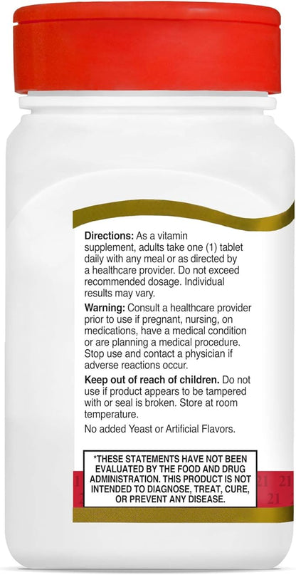 21st Century D 5000 IU Tablets, 110 Count (Pack of 3)