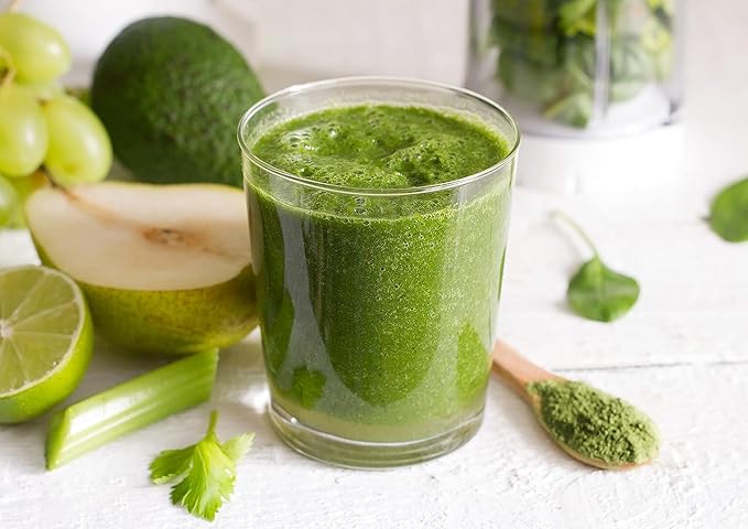 Food to Live Organic Alfalfa Powder, 4 Ounces – Non-GMO, Made from Raw Dried Whole Young Leaves, Vegan, Bulk, Great for Baking, Juices, Smoothies, Tea & Drinks. Good Source of Dietary Fiber & Protein