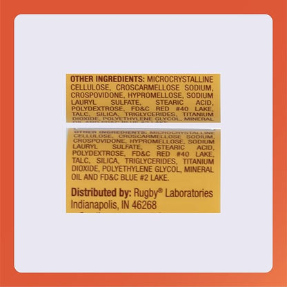 Rugby - Ferrous Sulfate 325 mg. - 100 Tablets