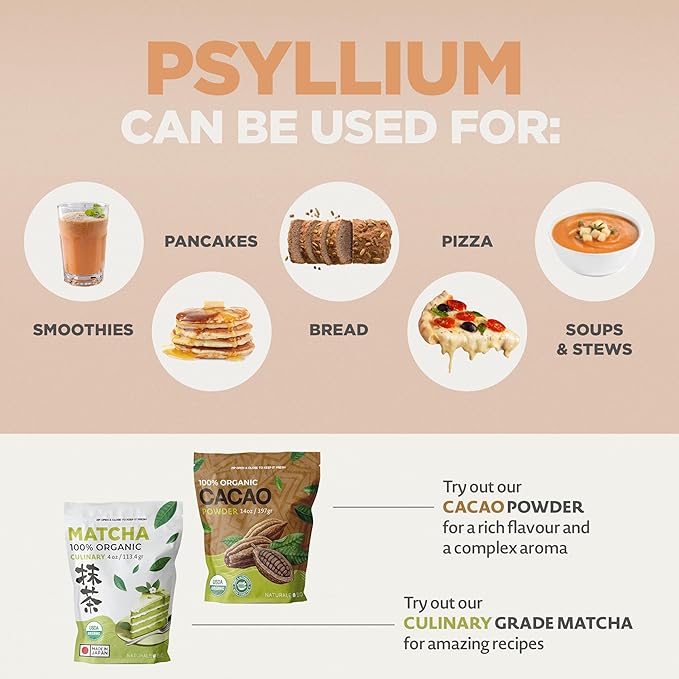 NaturaleBio Whole Psyllium Husk. 1.5lbs. 99% Pure Psyllium Seed Husks. Natural Fiber Supplement. USDA Organic Certified. Produced in India. Gluten Free, Keto, Paleo, Vegan Diets. Probiotics
