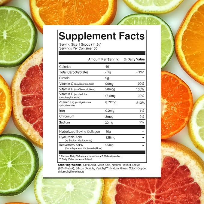 310 Nutrition - Collagen Peptides Protein Powder - Collagen Supplement - Multi Collagen Protein with Vitamins C, D, and E – Keto Friendly – Pink Lemonade 30 Servings