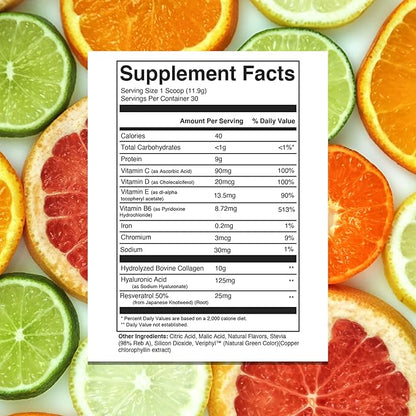 310 Nutrition - Collagen Peptides Protein Powder - Collagen Supplement - Multi Collagen Protein with Vitamins C, D, and E – Keto Friendly – Pink Lemonade 30 Servings