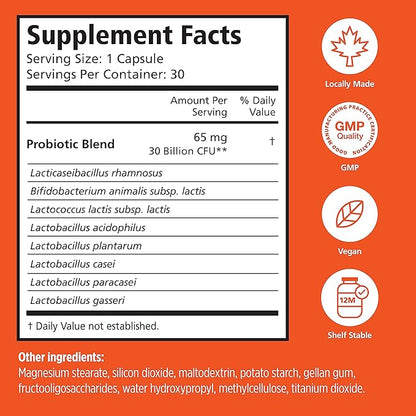 10% Bundle Utiva 36PAC Power Bundle | 30 Days | Bundle with 36mg Soluble Cranberry PACs (DMAC/A2) and 30B CFU Probiotic Power (Lactobacillus and Bifidobacterium Strains) | Locally Made.