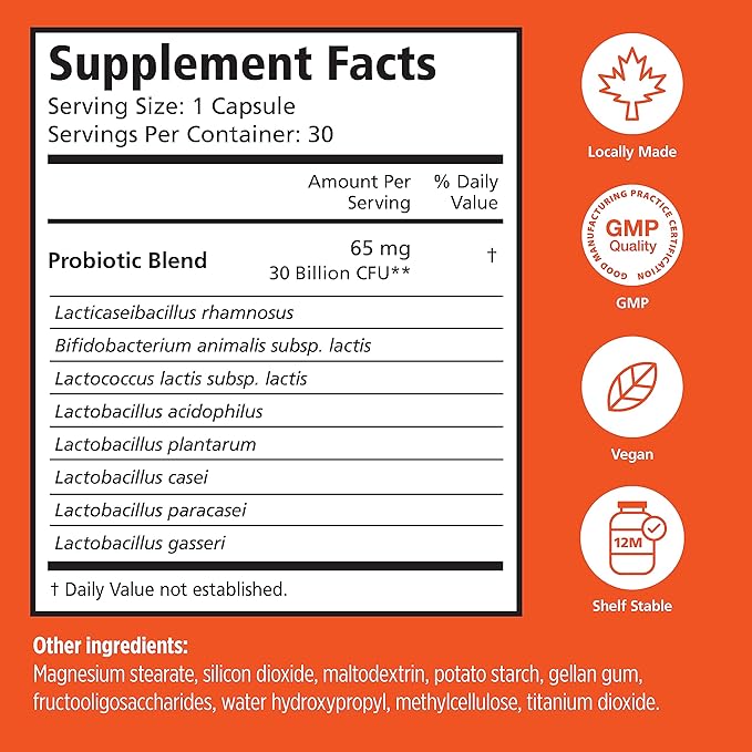 10% Bundle Utiva 36PAC Power Bundle | 30 Days | Bundle with 36mg Soluble Cranberry PACs (DMAC/A2) and 30B CFU Probiotic Power (Lactobacillus and Bifidobacterium Strains) | Locally Made.