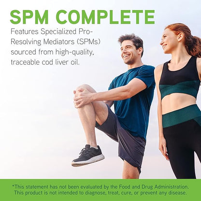 DAVINCI Labs SPM Complete - Helps Support Immune System, Digestive Health, Joint Health & More with Omega-3 Fatty Acids, Including EPA, DHA & DPA - Gluten-Free - 60 Softgels