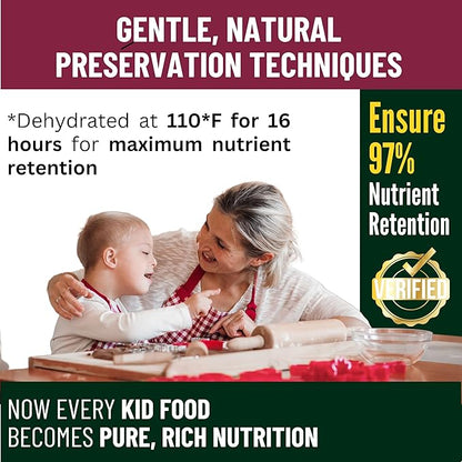 InviNutri Powder for extreme PICKY EATERS ARFID ASD. Transform any food into Superfood with Organic Nutrition Boost, Invisibly Effortlessly Instantly! 40x Nutrient-Rich 30mg Sulforaphane TRIAL PORTION