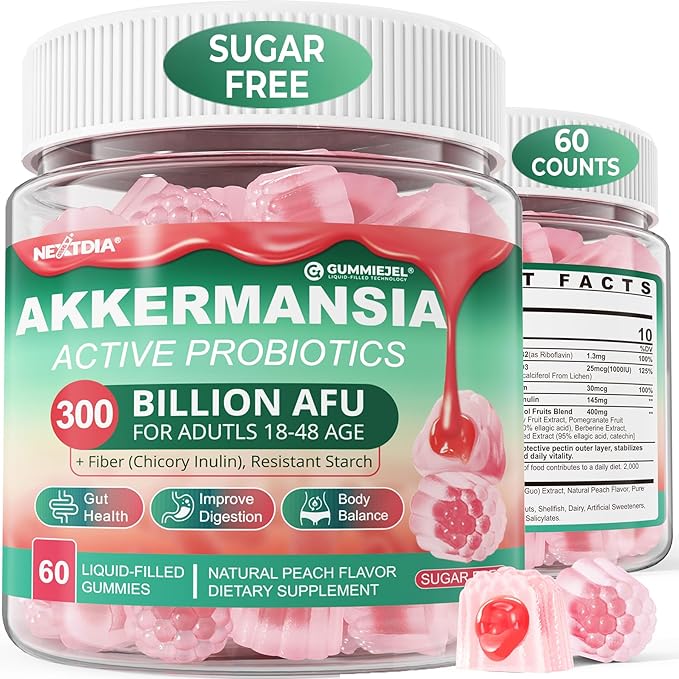 Bundle: Akkermansia Probiotics Gummies & Methylated B Complex Vitamin Gummies for Women