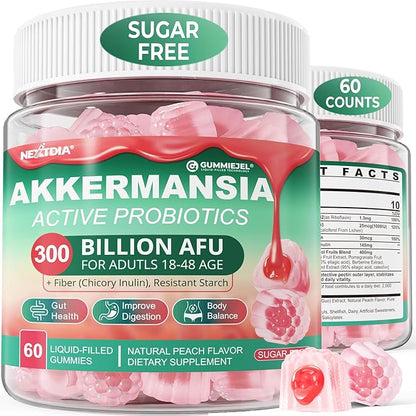 Bundle: Akkermansia Probiotics Gummies & Methylated B Complex Vitamin Gummies for Women