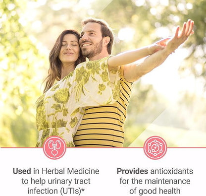 Nested Naturals D-Mannose 500mg Caspules with Cranberry Extract, D Mannose Cranberry Pills, Urinary & Bladder Support, 60 Vegan Capsules