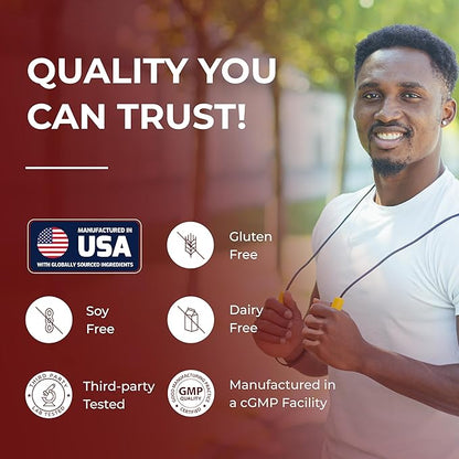 Sandhu’s Zinc Quercetin 120 Vegetarian Capsules – Zinc Supplements for Antioxidant Immune Support for Men and Women – Gluten, Soy, Dairy Free