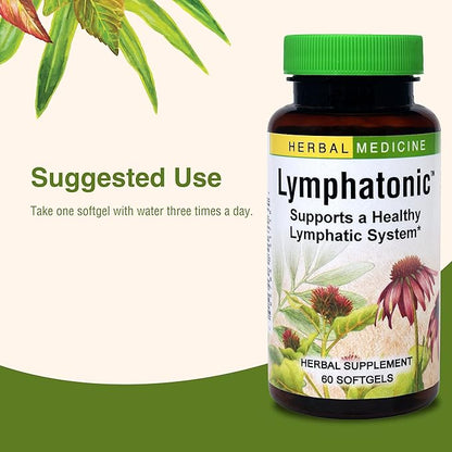 Herbs ETC. Lymphatonic Sg, 60 CT