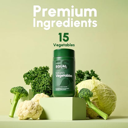 Vegetables Supplements | Veggies Supplement to Find Balance | of Nature, Vegetable Capsules for Adults, Simply Natures Superfood Veggies | 90 Count, 1 Mo Set