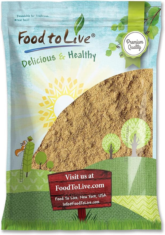 Food to Live Organic Triphala Powder, 10 Pounds – Natural Detox, Blend from Fruits Amalaki, Haritaki and Bibhitaki, Non-GMO, Perfect for Tea and Smoothies, Vegan, Kosher, Bulk