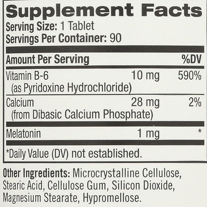 Natrol Melatonin Tablets 1mg, 90 Count
