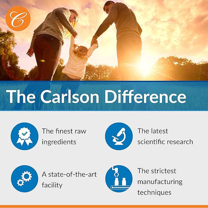Carlson - Kid's Cod Liver Oil, 550 mg Omega-3s, Plus Vitamins A and D3, Liquid Fish Oil, Wild Caught Norwegian Arctic Cod, Sustainably Sourced Nordic Fish Oil, Green Apple, 250 mL (8.4 Fl Oz)