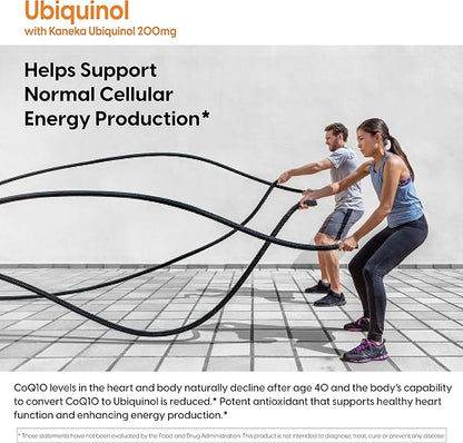 Doctors Best Ubiquinol, Reduced-Form Coenzyme Q1, Non-GMO, Gluten Free, Soy Free 120 Softgels