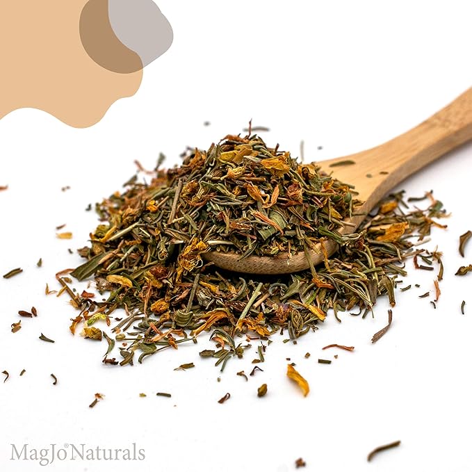 MagJo Naturals, St. John's Wort Herb (12 ounce) Cut & Sifted