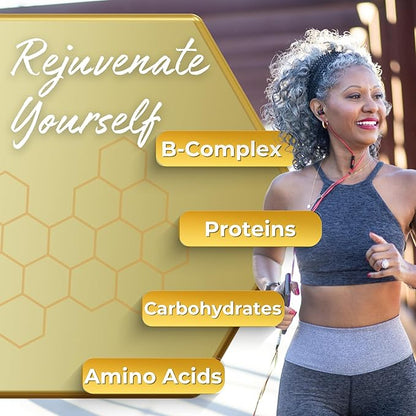 Bee Bread & Royal Jelly Capsules Natural Superfood Bundle