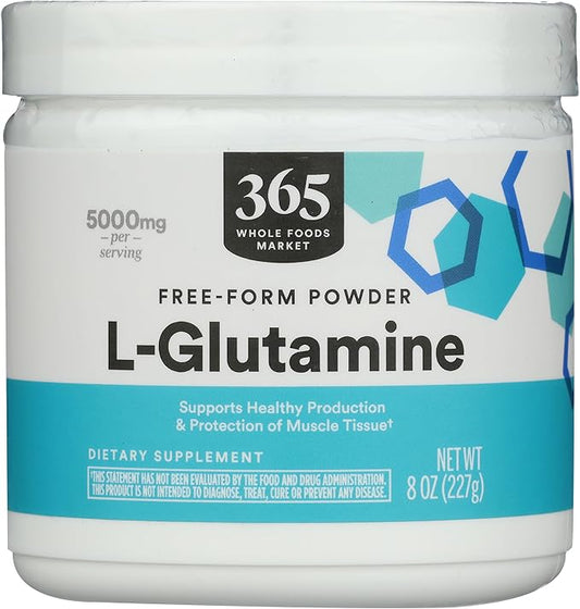 Whole Foods Market, L-Glutamine Free-Form Powder, 8 oz