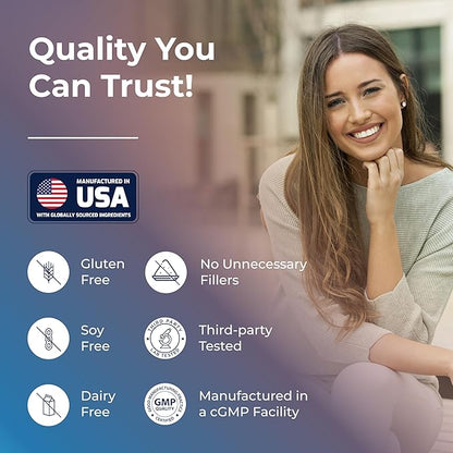 Magnesium Complex Supplement 90 Capsules 500mg | with Magnesium Glycinate, Lysinate Glycinate, Citrate, Oxide, Aspartate, Malate & Zinc | High Absorption Vegetarian Capsules | for Men and Women