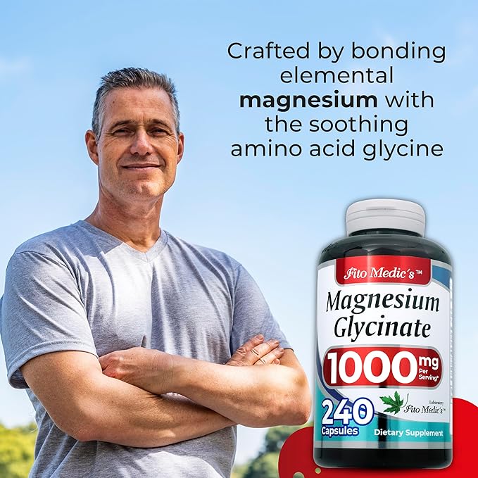 Lab | Magnesium glycinate | glicinato de magnesio | Magnesium glycinate Supplements | 1000 mg
