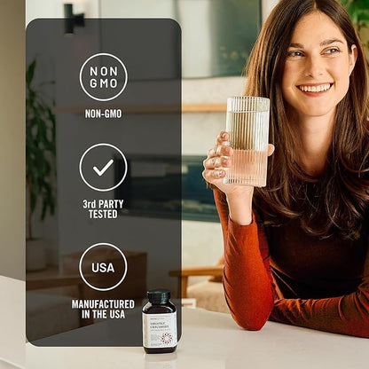 Smarter Nutrition Curcumin Softgels - Vegan High Absorption 400 mg Curcumin Supplement Standardized to 95% Tetrahydrocurcuminoids + Organic Black Seed Oil & Ginger for Joint & Immune Health - 180 Ct