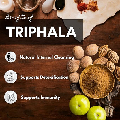Triphala 120 Capsules,