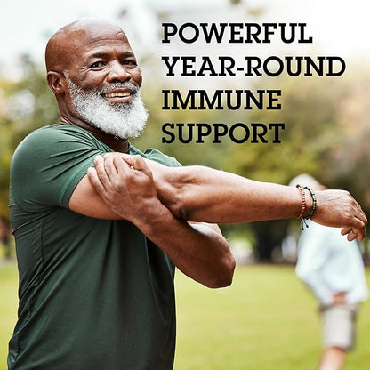 Quantum Health Black Elderberry Supplement Sambucus Nigra Extract 400mg Daily Immune Support & Wellness Boost of Powerful Antioxidants for Women & Men - 60 Capsules