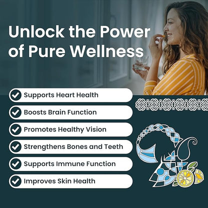 Fermented Cod Liver Oil - Cold Processed, Lacto-Fermented & Raw Cod Liver Oil - Made Exclusively with Atlantic Cod (Unflavoured, 120 Capsules)