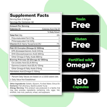 Species Bundle: Omegalyze Essential Fatty Acids + Arthrolyze Joint Repair with UC-II Collagen and MSM for Joint Comfort, Connective Tissue, and Full Recovery