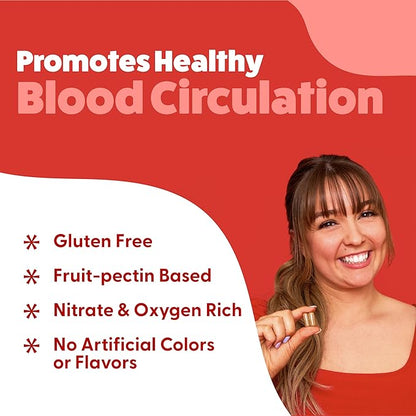 Feel Great Vitamins Organic Beet Root Powder Supplements (Tablets) | Beets Nitric Oxide Supplement | Red Beet Powder Support Healthy Circulation with Natural Nitrates for Natural Energy*