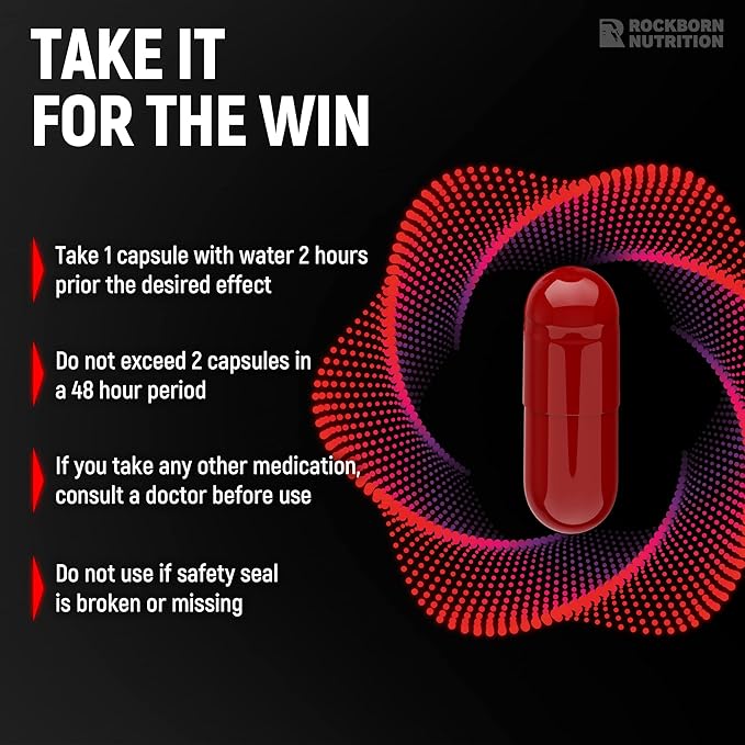 Herbal Supplement for Men’s Health with Horny Goat Weed and Tribulus Terrestris - Made in USA - 8 Capsules