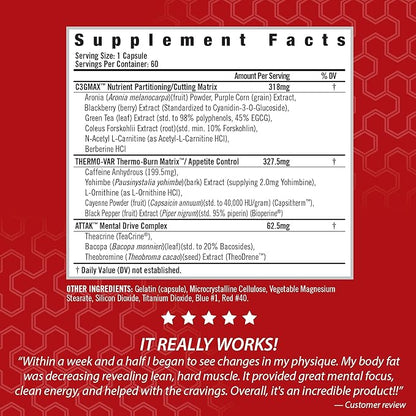 iSatori Lipo-Drex Fat Loss Thermogenic Formula-Fast Acting Weight Loss-Appetite Suppressant (60 Capsules) Ultra CLA + Omega (90 Softgels)