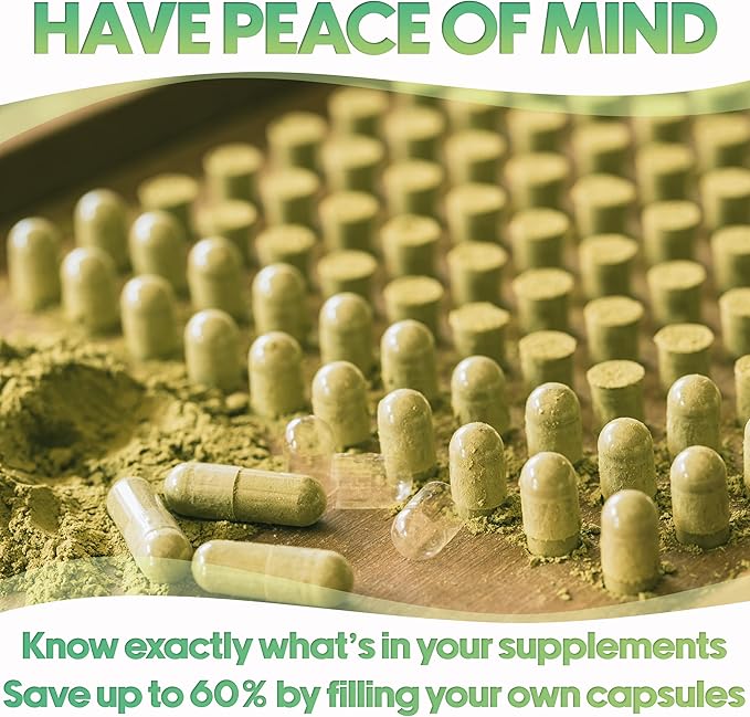 XPRS Nutra Size 1 Empty Capsules - 1000 Count Empty Gelatin Capsules - Pill DIY Capsule Filling - Pure Bovine Pill Gel Caps for Do-It-Yourself Supplements (Blue/White)
