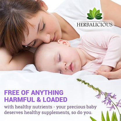 Goat’s Rue Capsules 1000mg - Natural Goats Rue Herbal Supplement - Natural Galega Officinalis for Breast Feeding - Breastmilk Production Food Supplement Support - 100 Caps