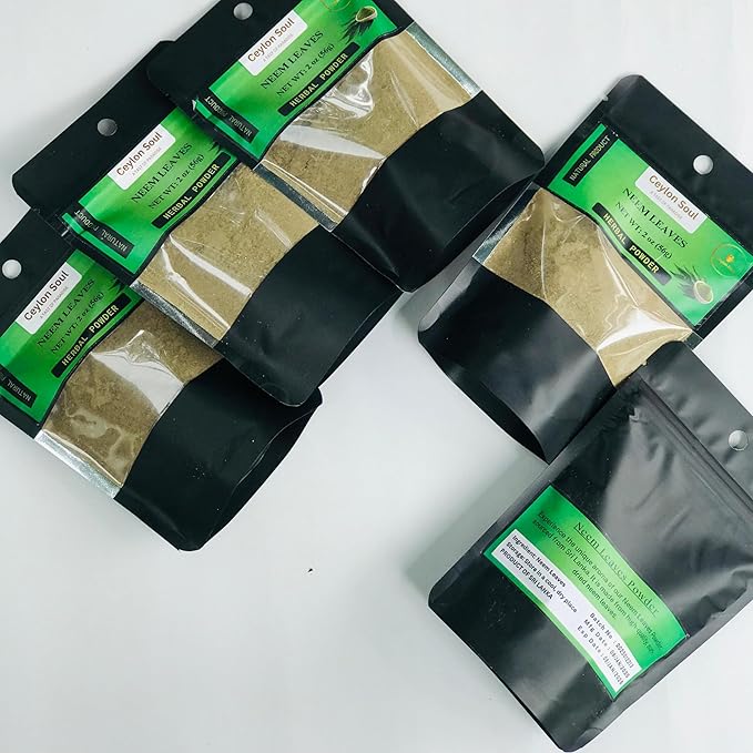 Neem Leaves Powder - 2oz - From Sri Lanka