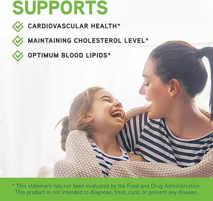 DAVINCI Labs CholestSure Supplement - Supports Cardiovascular Function, Helps Maintain Healthy Cholesterol Levels in a Normal Range* - Gluten-Free - 30-Day Supply - 90 Vegetarian Capsules