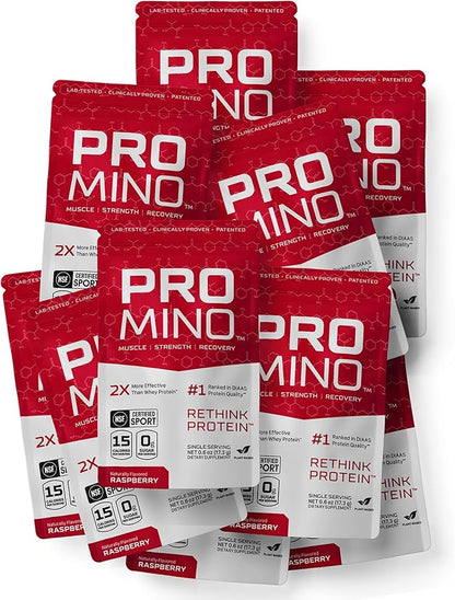 1 Scoop = 75g Whey Protein, Extra-Strength Leucine (EAA + BCAA), Muscle Recovery, NSF Certified, 100% Absorbability, GLP-1 & Bariatric Support, Purest Protein w/o Calories - Rasp, 10 Servings